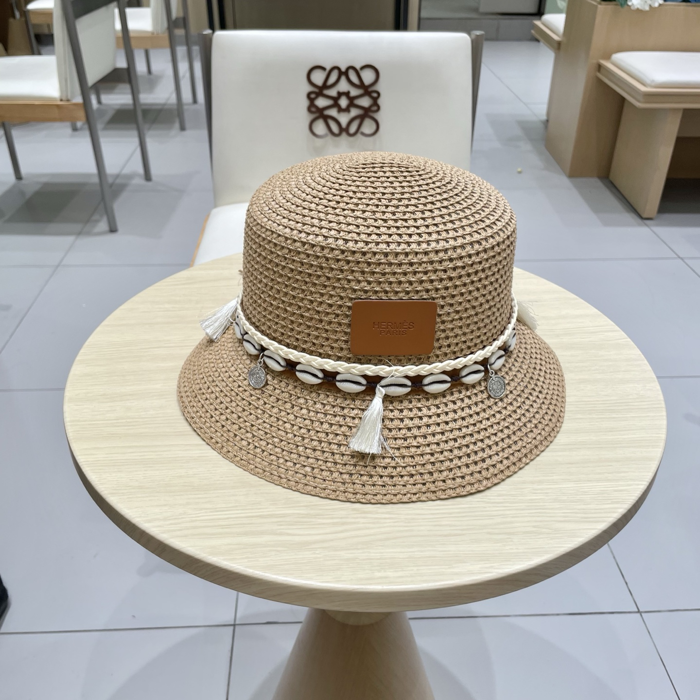 エルメス「Hermès」 Greta レースド パナマハット