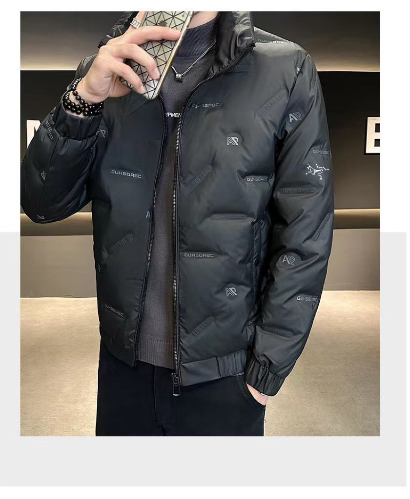 アークテリクス「ARC'TERYX」プリント オーバーサイズ ダウンジャケット