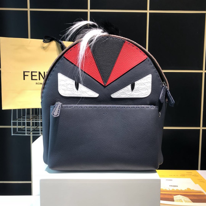 フェンディ「Fendi」 バグズ クラシックレッド バックパック