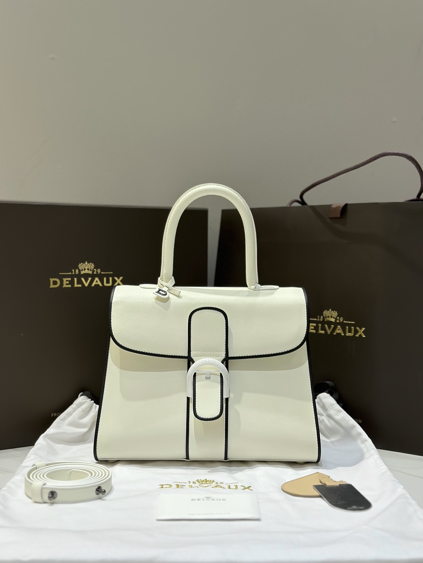 デルヴォー「Delvaux」Brillant シリーズ ハンドバッグ