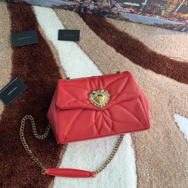ドルチェ・アンド・ガッバーナ「D&G」4159 レザー ショルダーバッグ