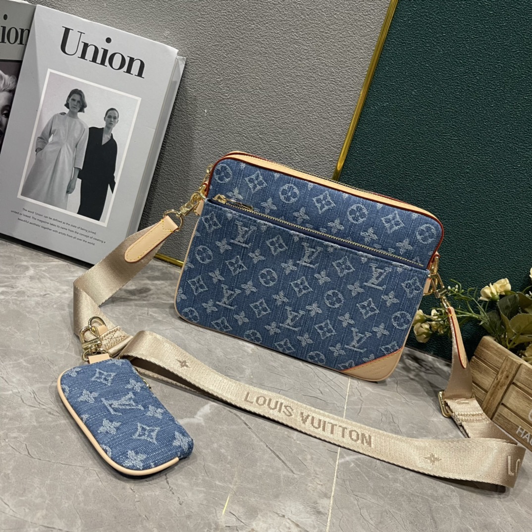 ルイ・ヴィトン「Louis Vuitton」新作 Trio メッセンジャーバッグ