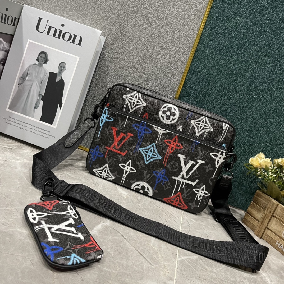 ルイ・ヴィトン「Louis Vuitton」新作 Trio メッセンジャーバッグ