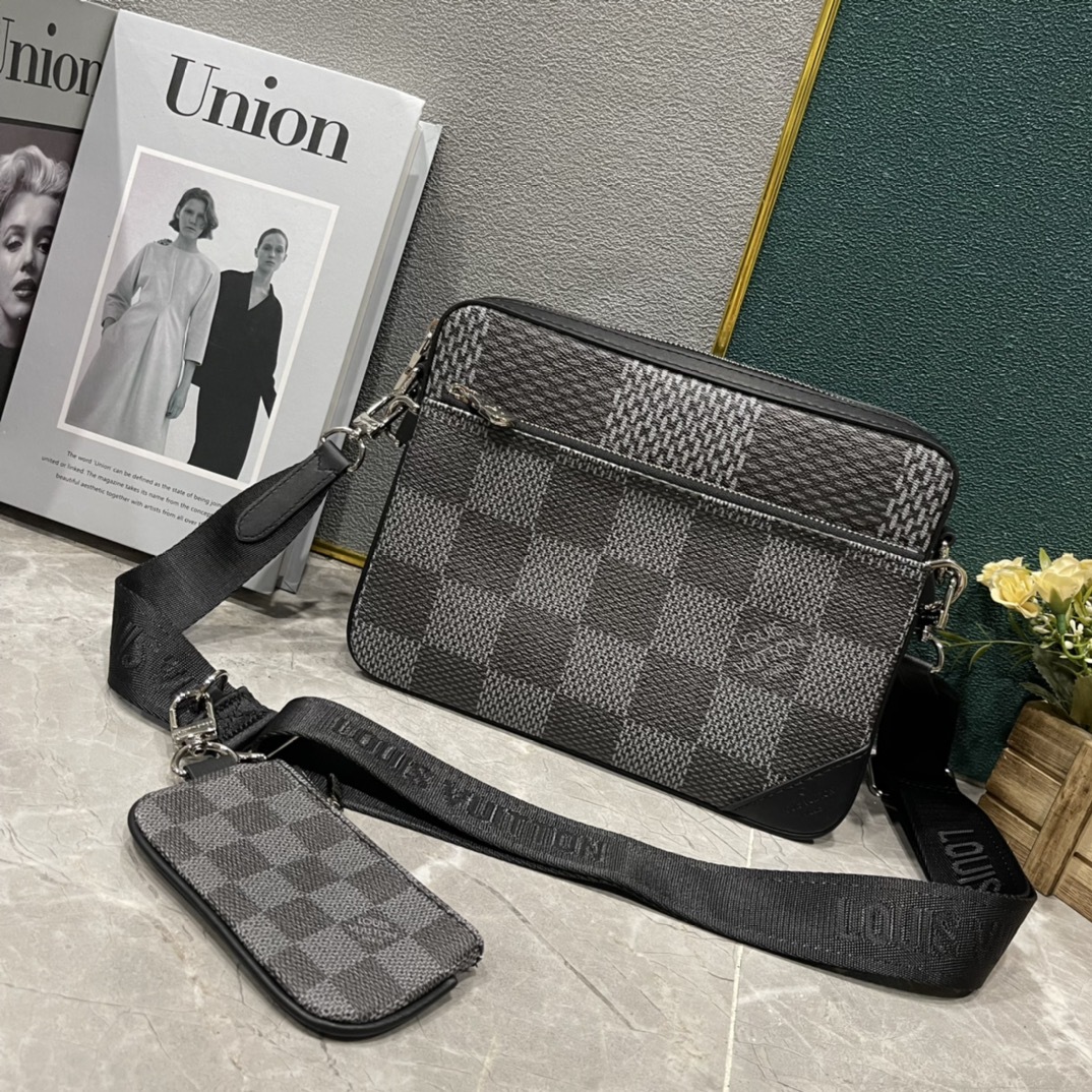 ルイ・ヴィトン「Louis Vuitton」新作 Trio メッセンジャーバッグ