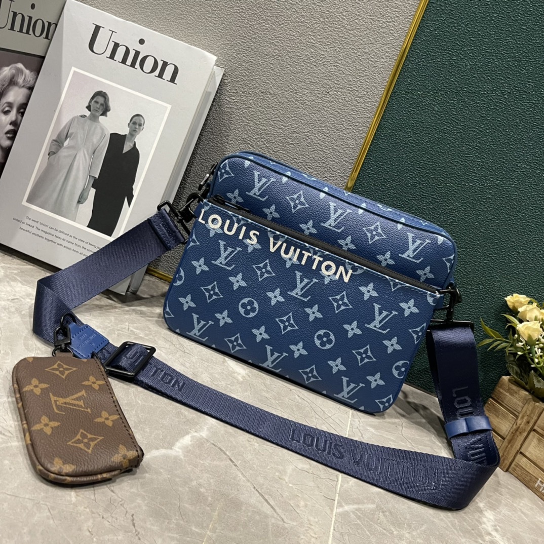 ルイ・ヴィトン「Louis Vuitton」新作 Trio メッセンジャーバッグ