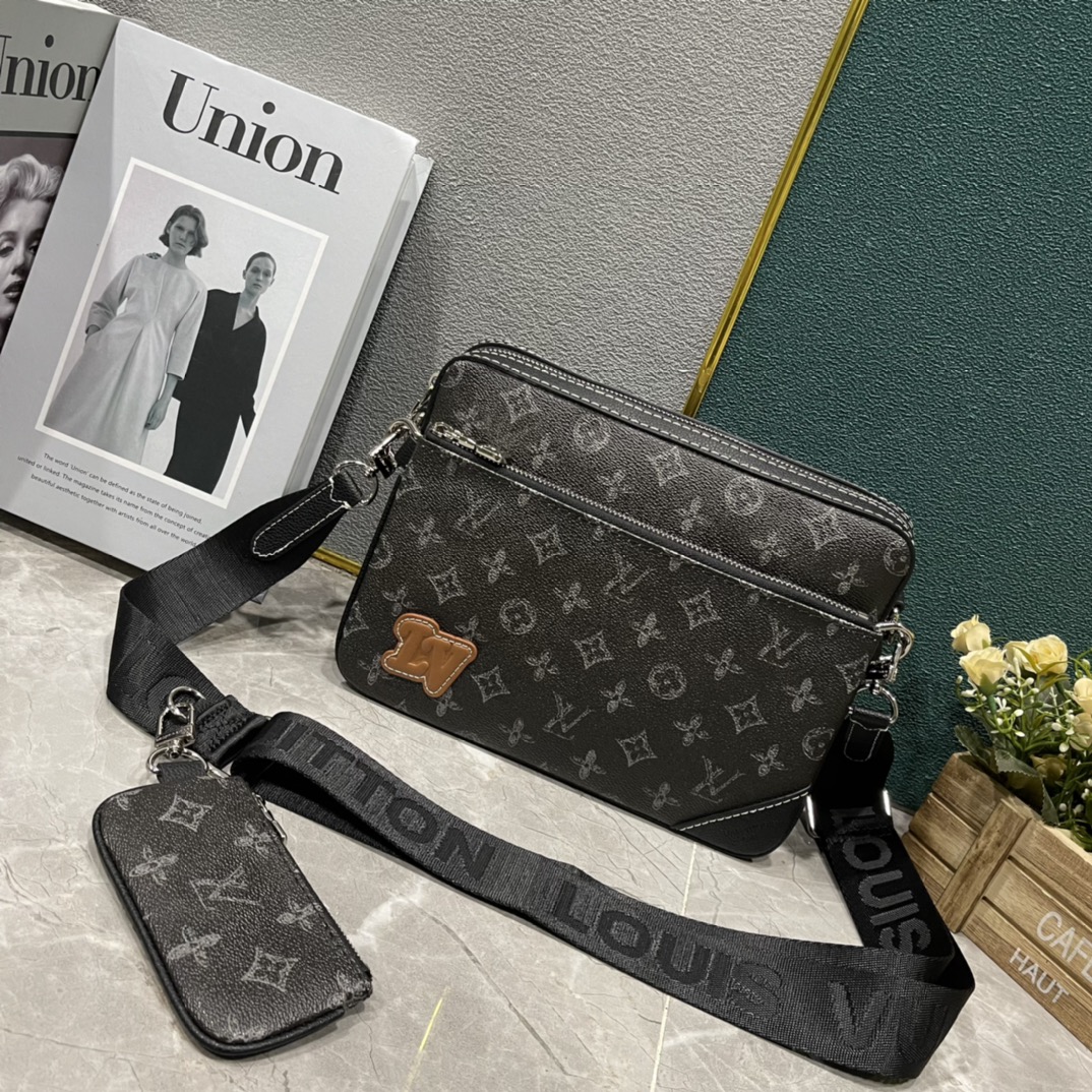ルイ・ヴィトン「Louis Vuitton」新作 Trio メッセンジャーバッグ