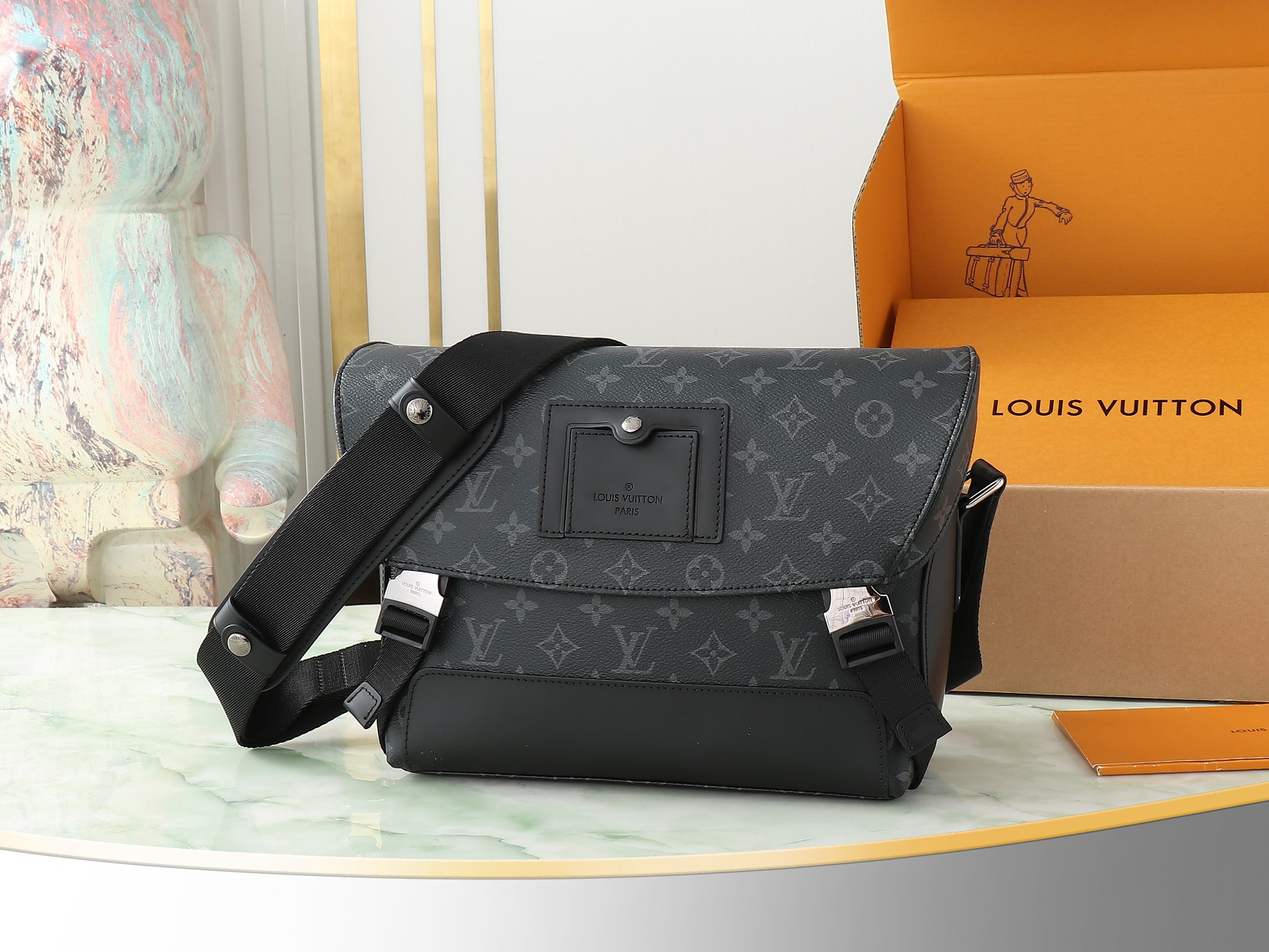 ルイ・ヴィトン「Louis Vuitton」ボード ミディアム メッセンジャーバッグ