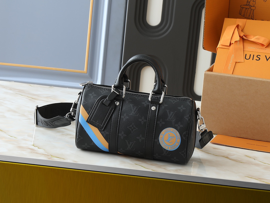 ルイ・ヴィトン キーポル･バンドリエール 25