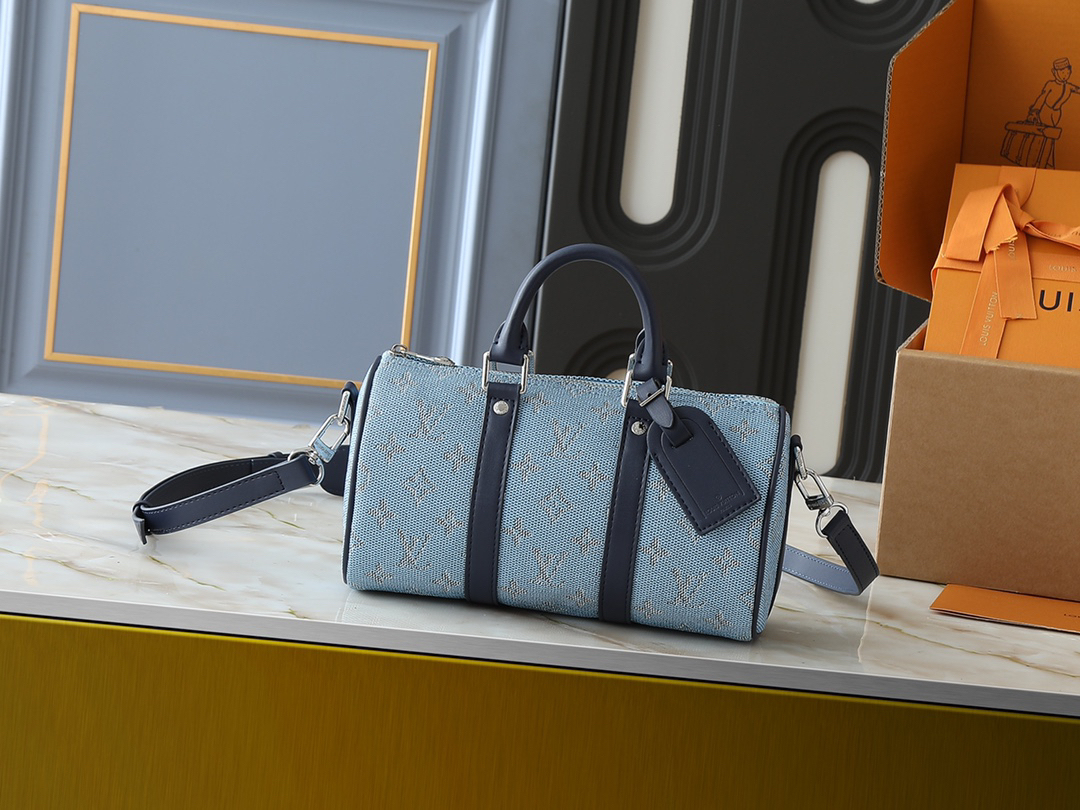 ルイ・ヴィトン キーポル･バンドリエール 25