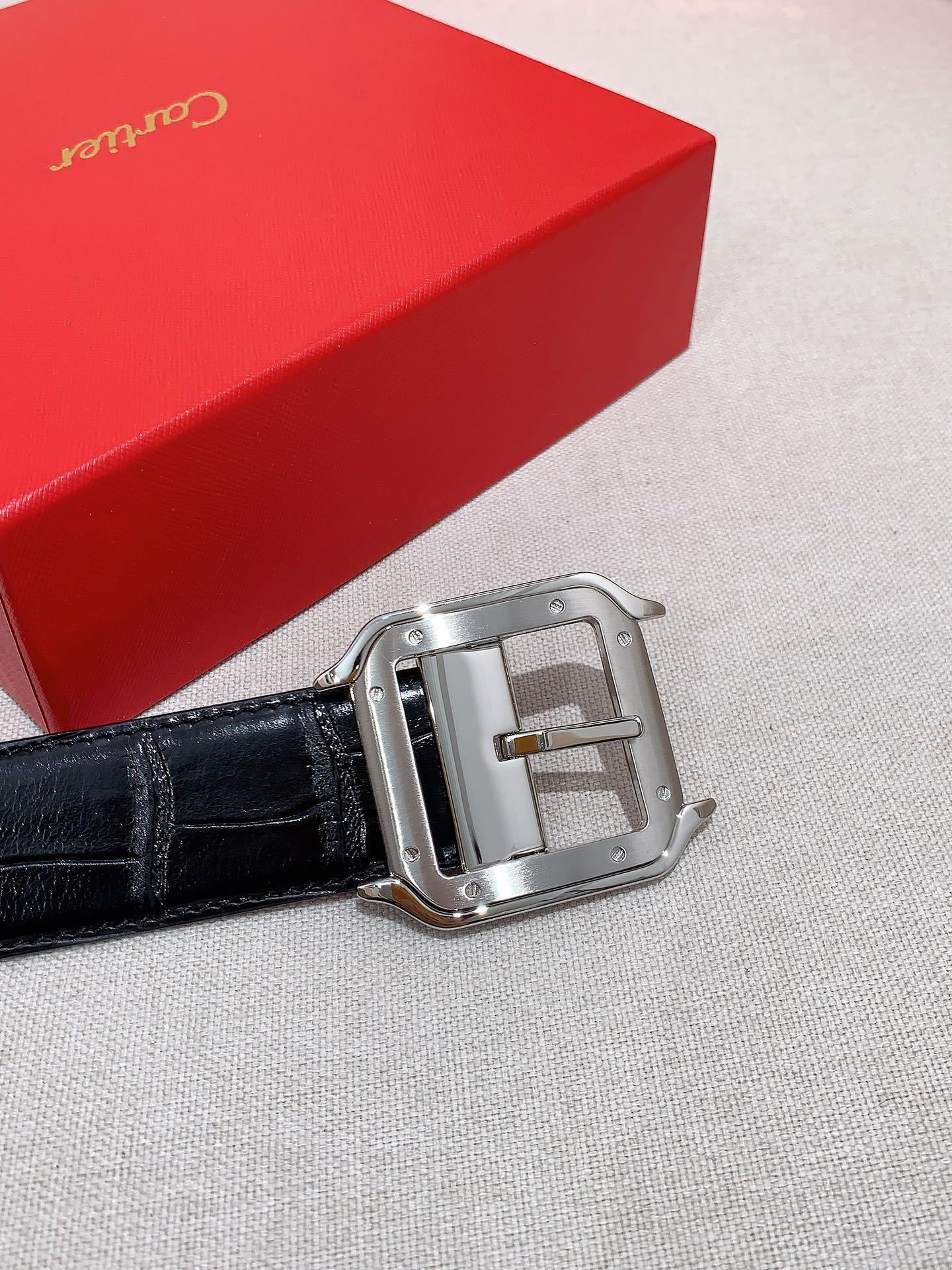 カルティエ「Cartier」サントス ドゥ バックル ベルト