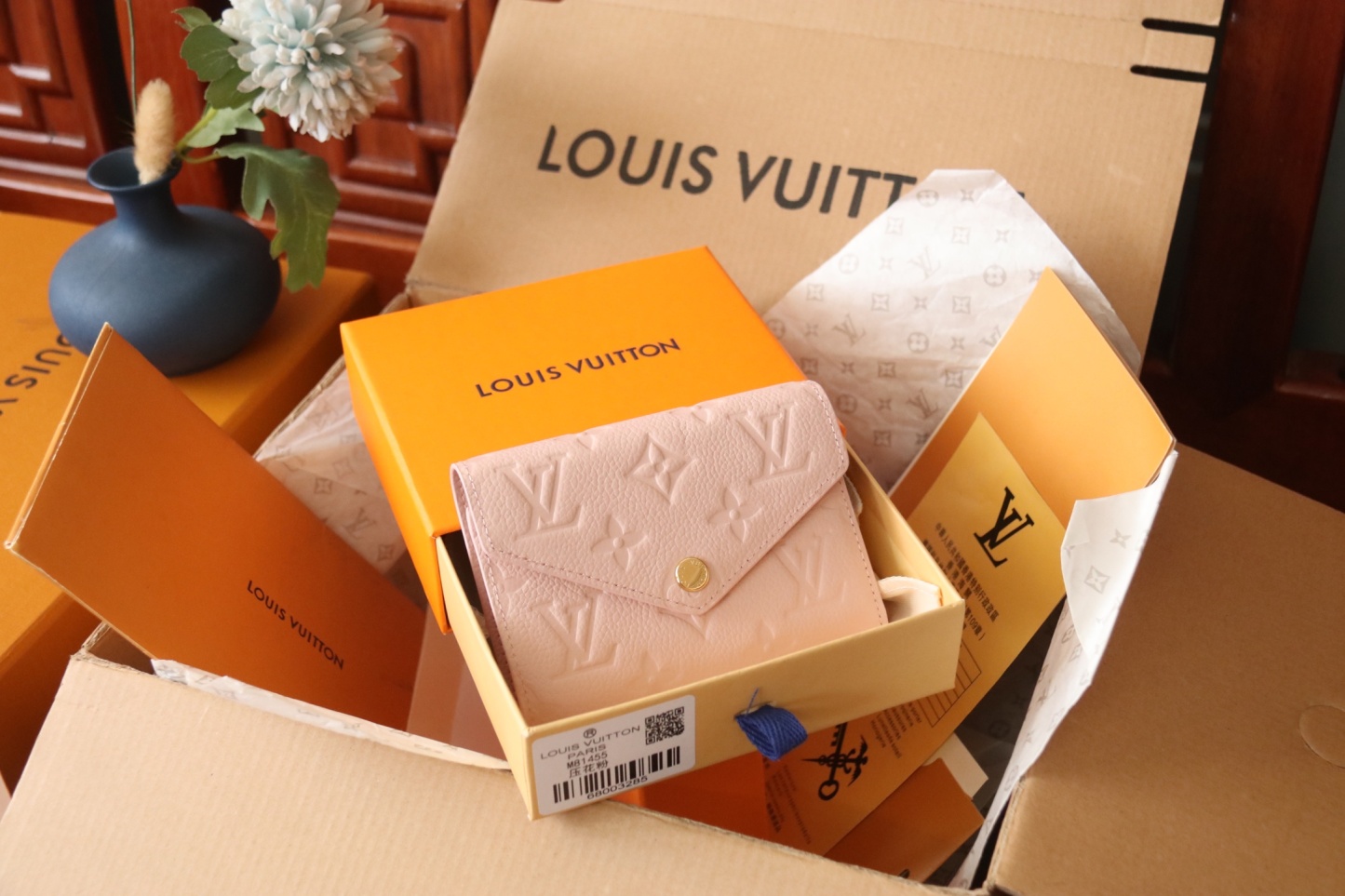 ルイ・ヴィトン ポルトフォイユ･ヴィクトリーヌ ウォレット