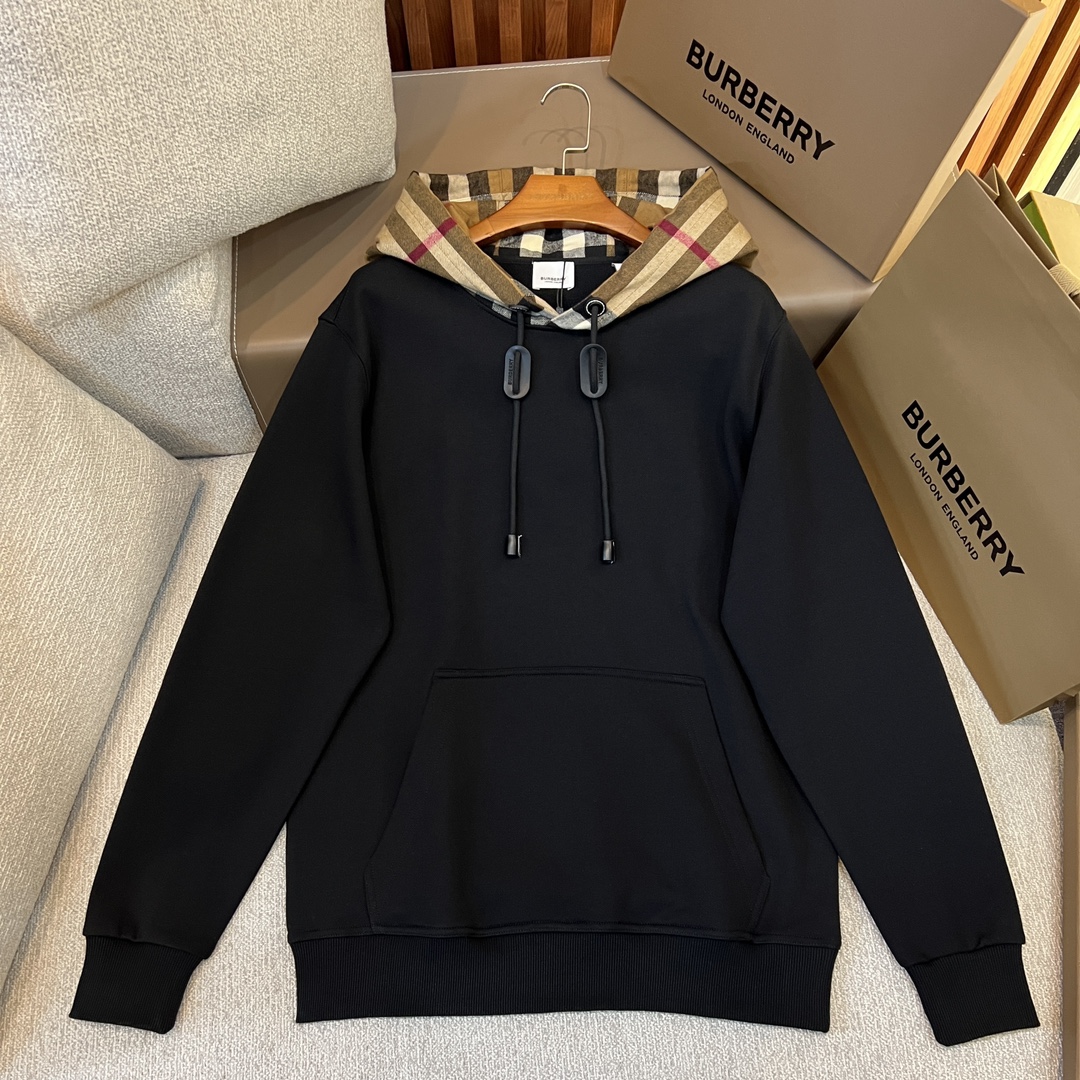 バーバリー［Burberry］Logo-Embroidered綿トレーナー