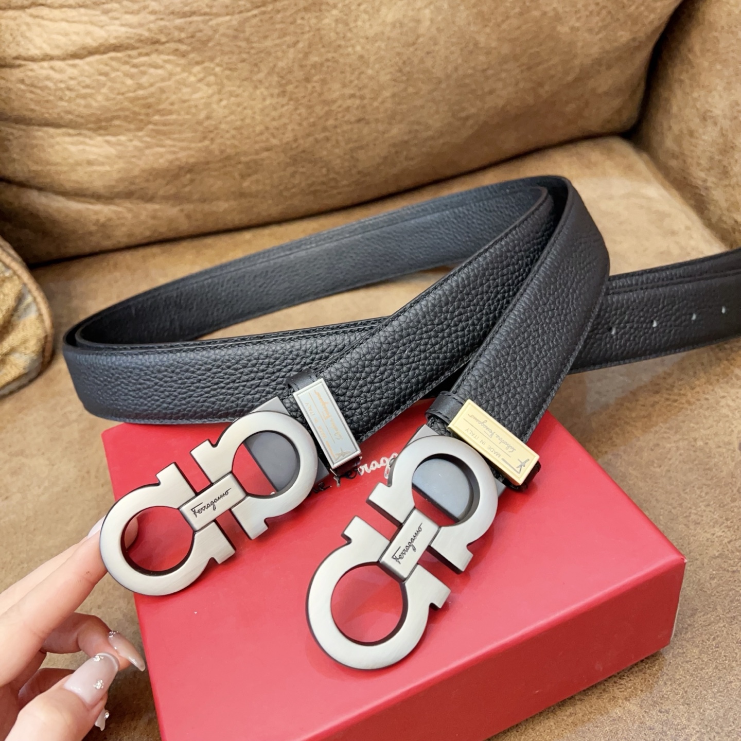 フェラガモ「Ferragamo」リバーシブルベルト