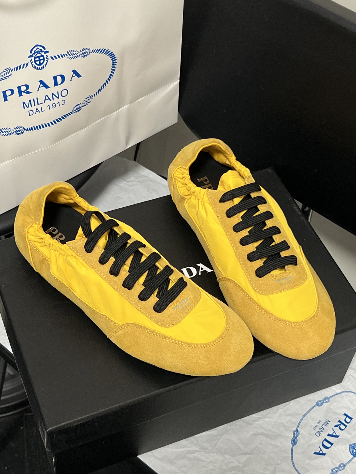 プラダ「Prada」2025 ニュー トレーナー シューズ