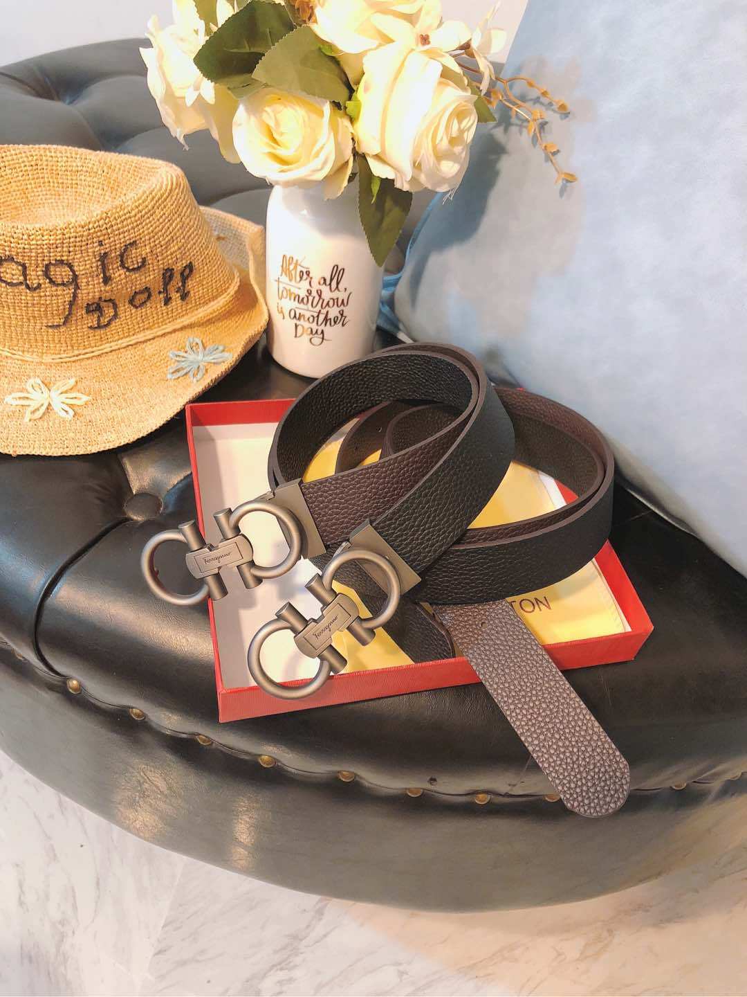 フェラガモ「Ferragamo」リバーシブルベルト