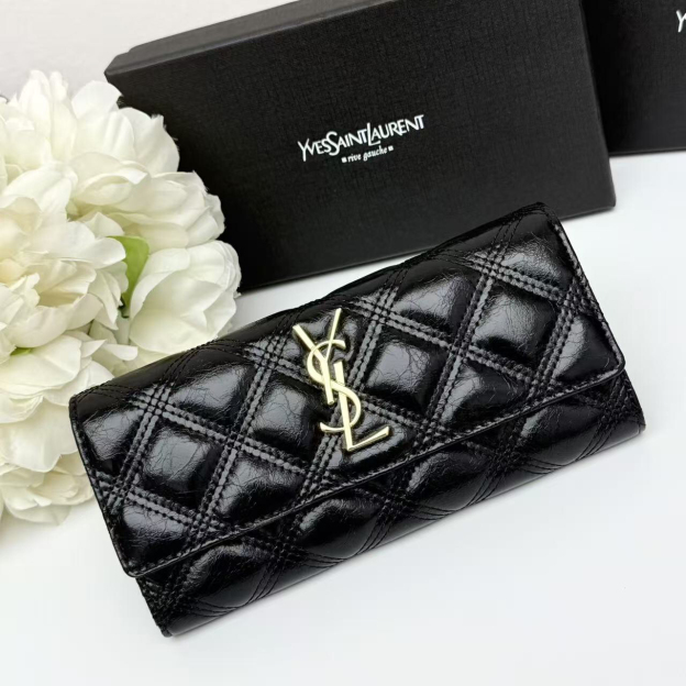 サンローラン「Saint Laurent」フラップウォレット