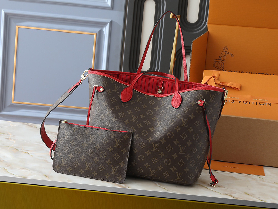 ルイ・ヴィトン ネヴァーフル･インサイドアウト MM バッグ「Neverfull Bag」