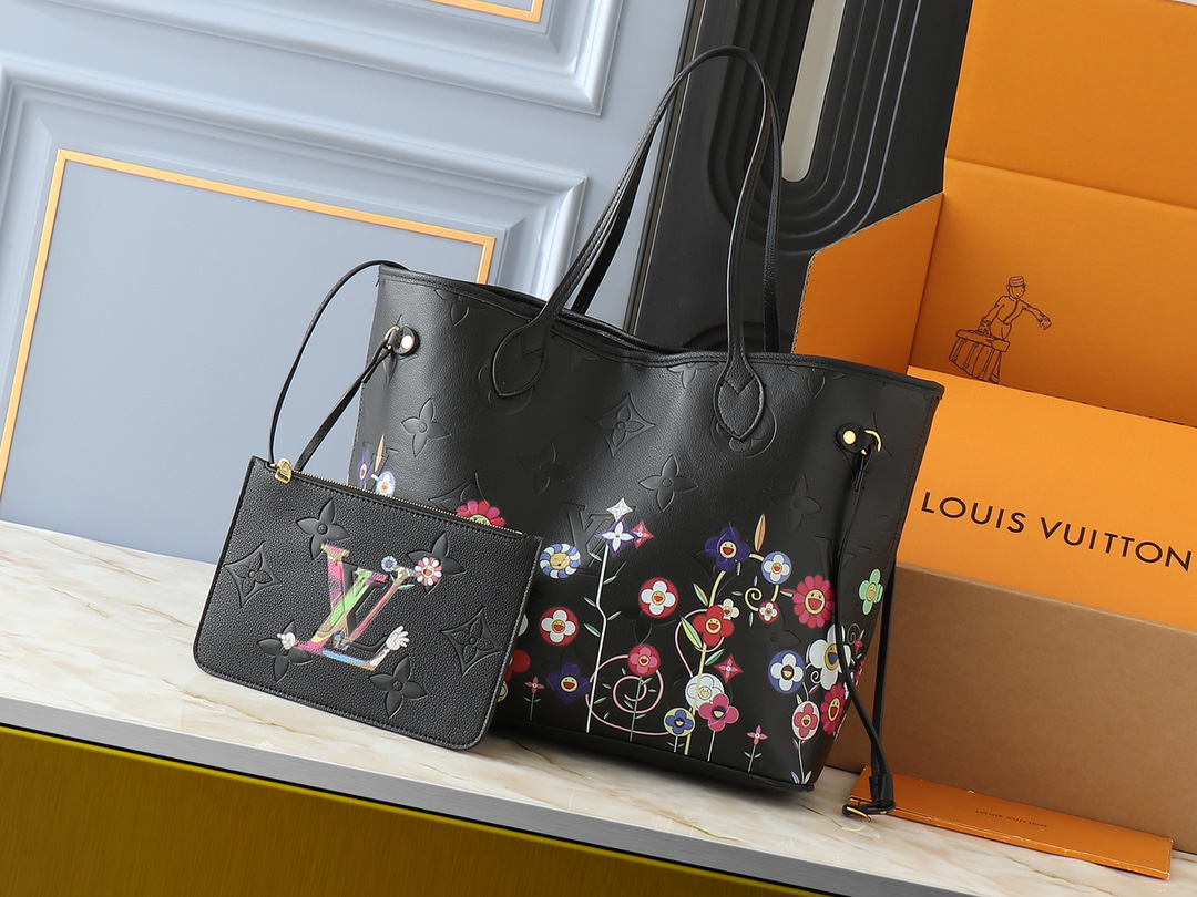 ルイ・ヴィトン LV x TM ネヴァーフル PM/MM バッグ「Neverfull Bag」