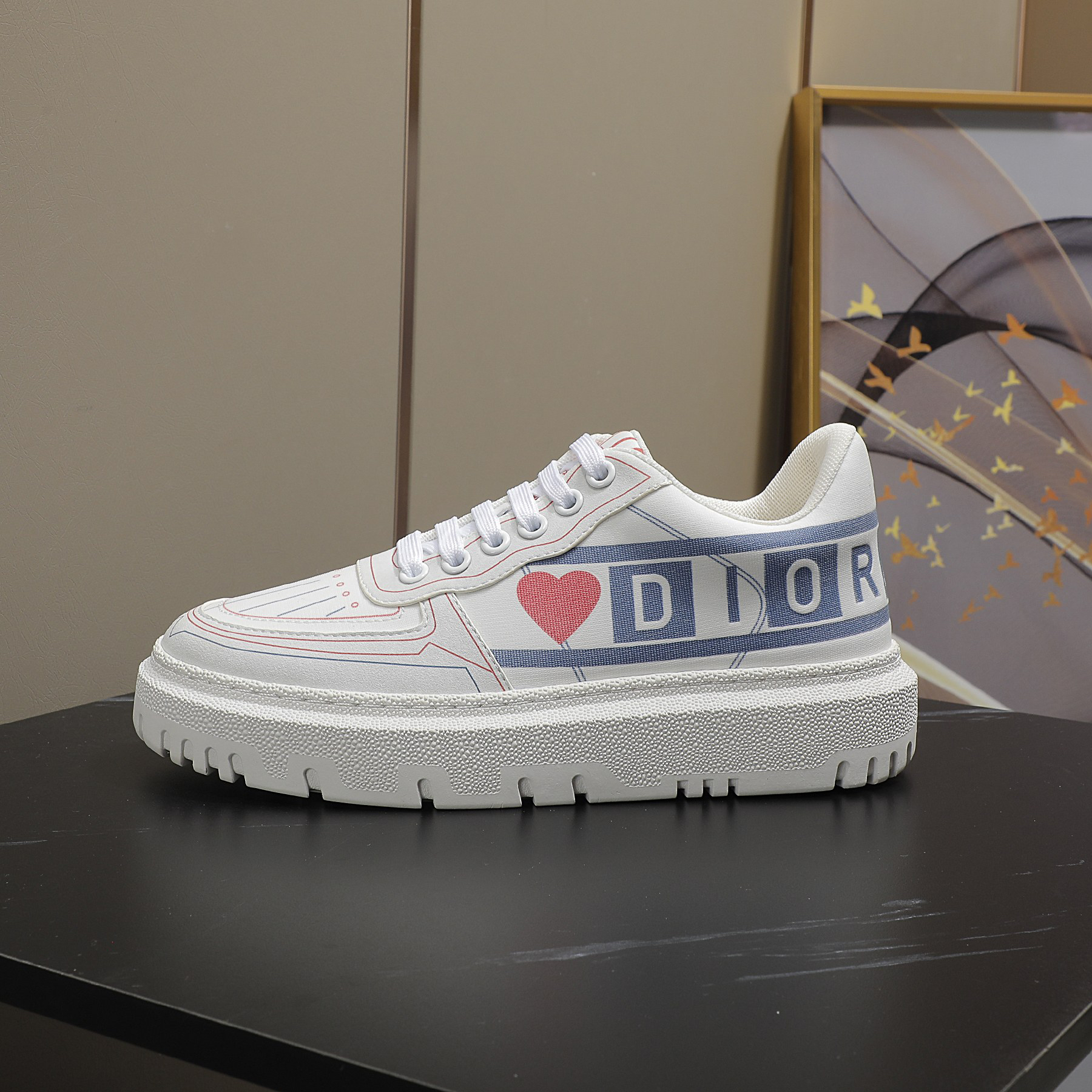 ディオール「Dior」2021SS Dior-ID レザースニーカー