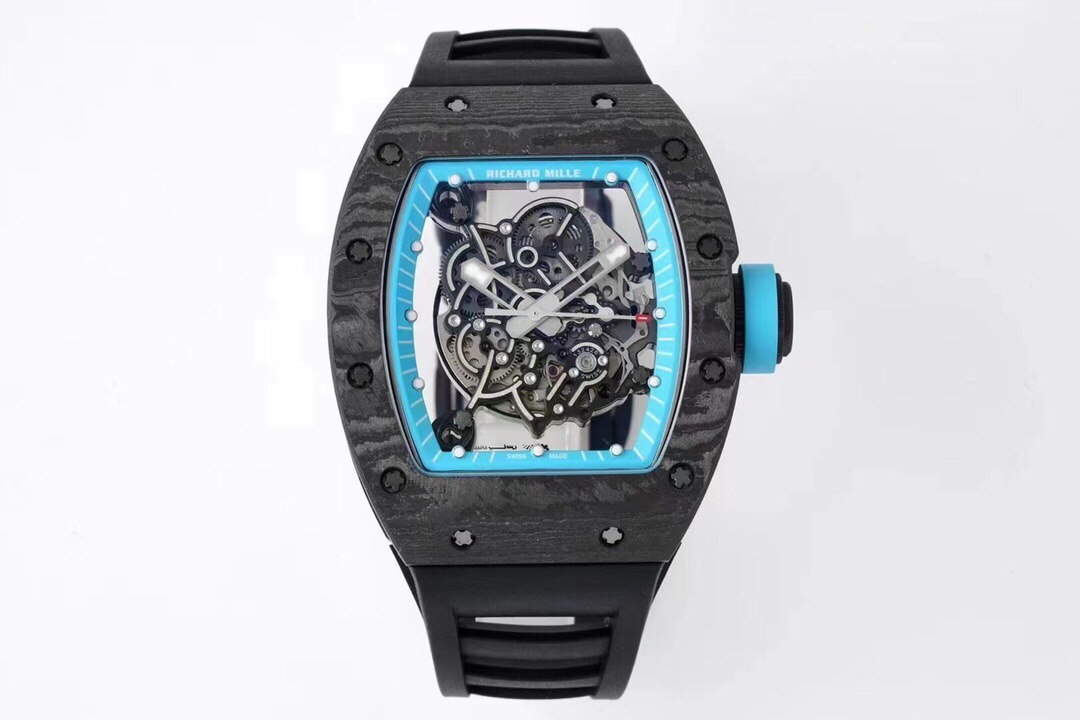 リシャール ミル「Richard Mille」RM055 NTPTカーボンファイバーケース＆ラバーストラップ メンズ腕時計