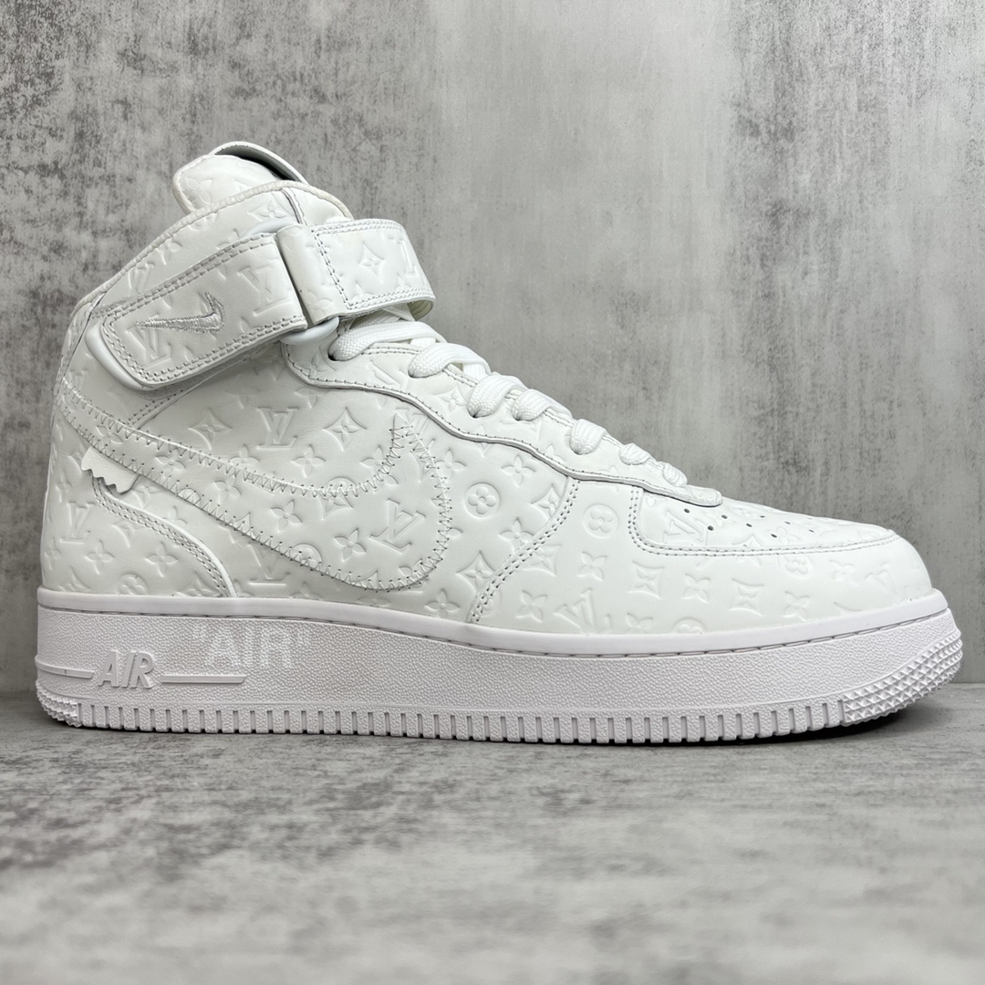 「コラボモデル」Louis Vuitton x Off-White x Nike Air Force 1 High スニーカー