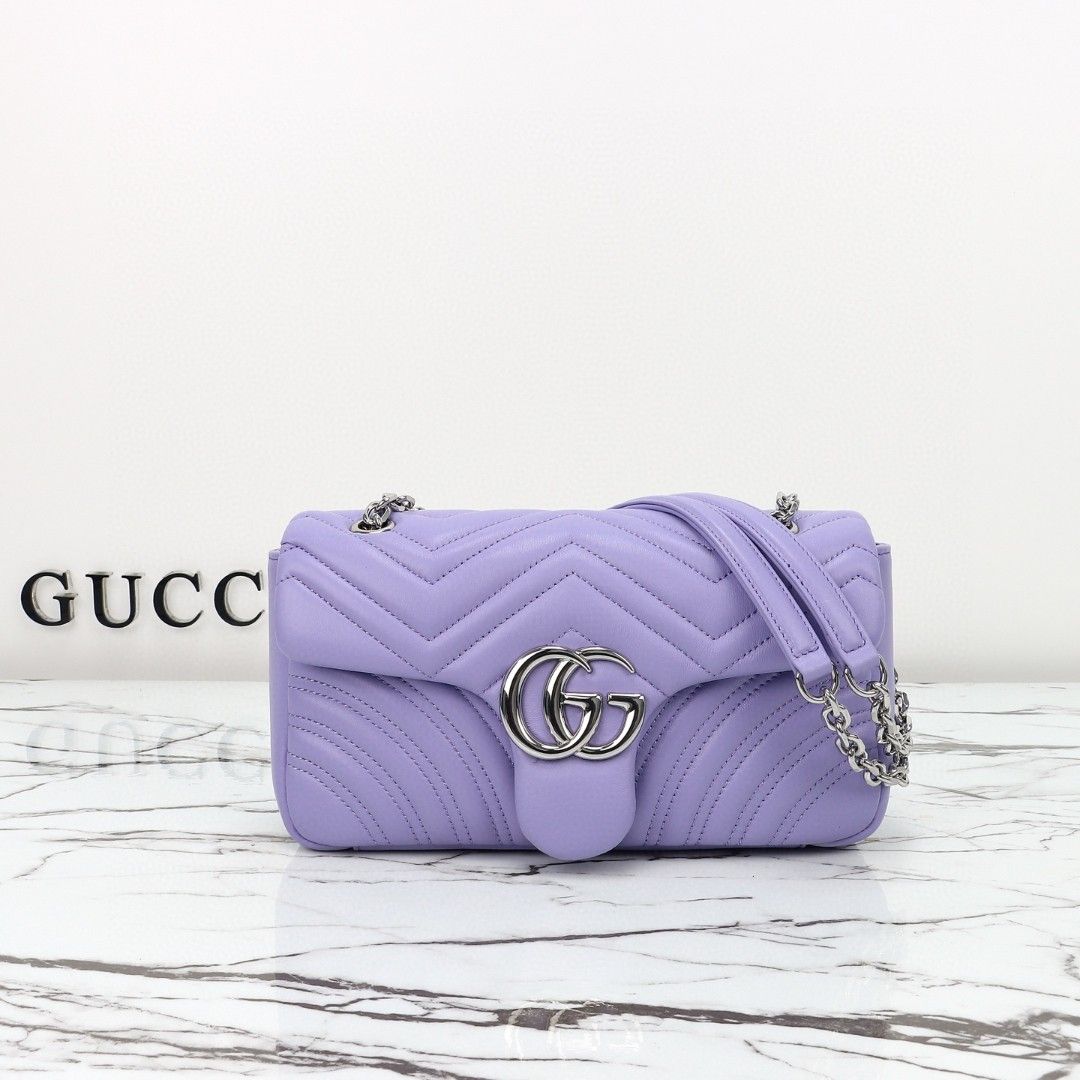 グッチ〔GGマーモント〕ミディアム ショルダーバッグ「GG Marmont Bag」