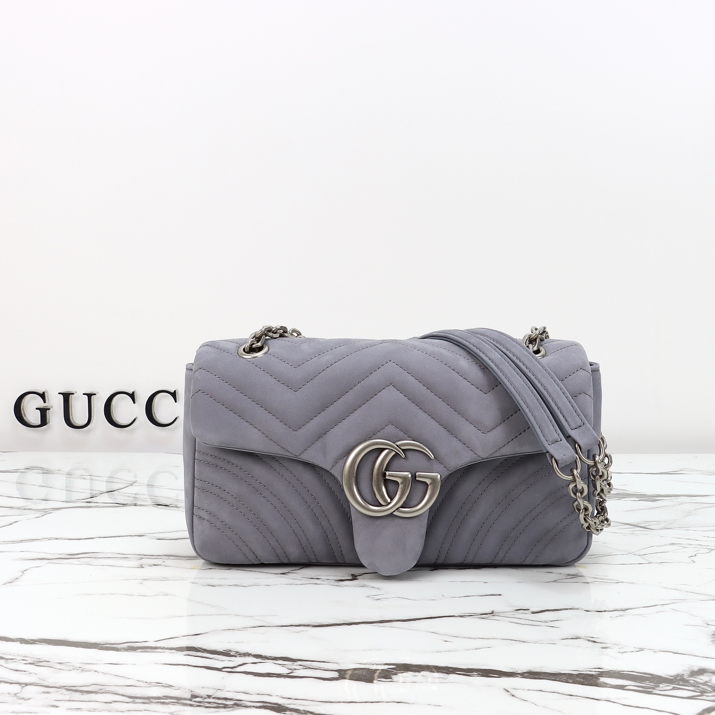 グッチ〔GGマーモント〕ミディアム ショルダーバッグ「GG Marmont Bag」