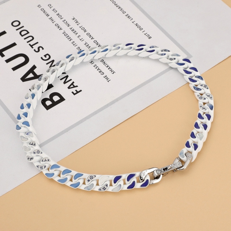 ルイ・ヴィトン「LV セラミックネックレス」ネックレス