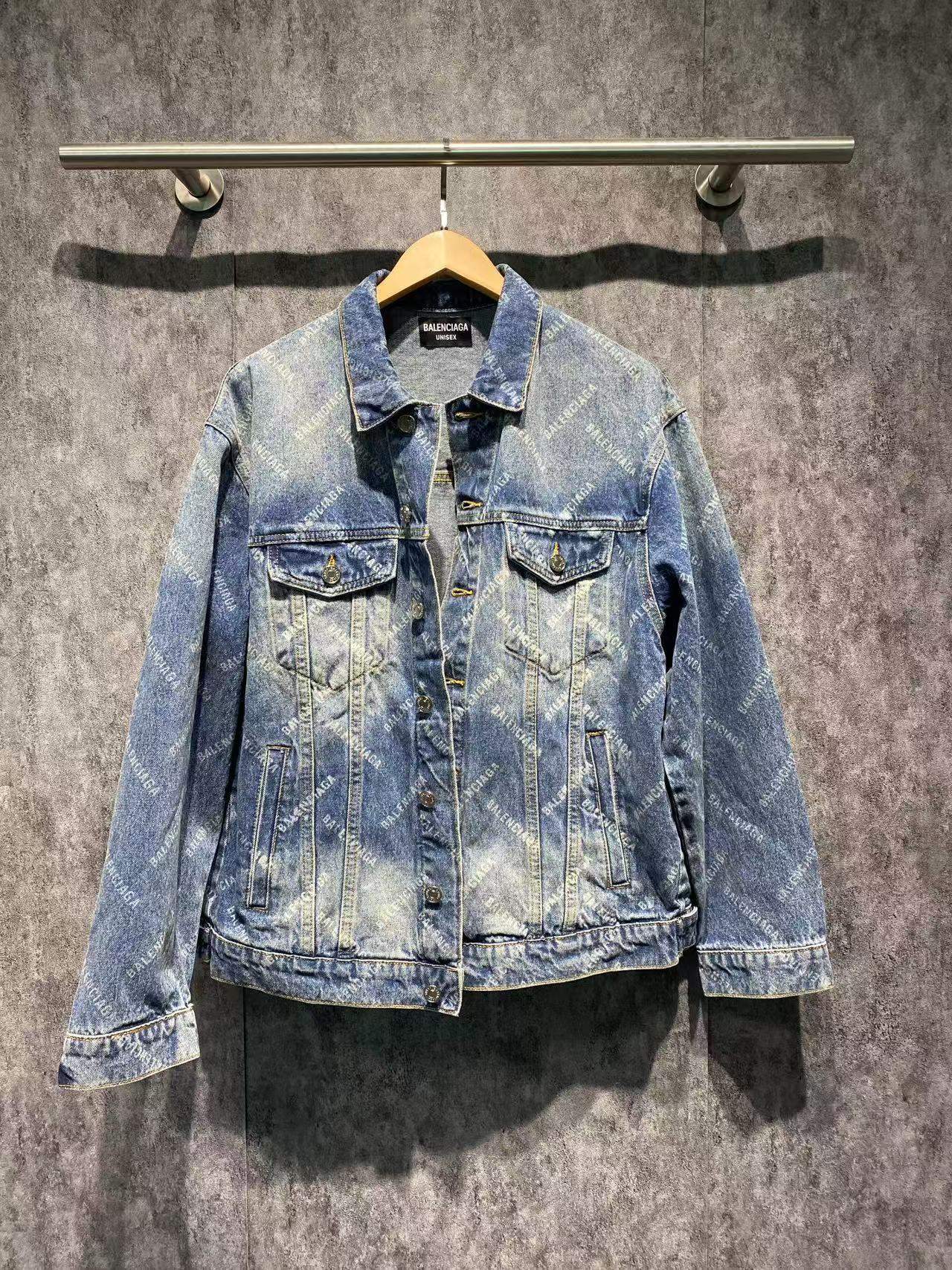 バレンシアガ「Balenciaga」デニムジャケット クラシック リデザイン