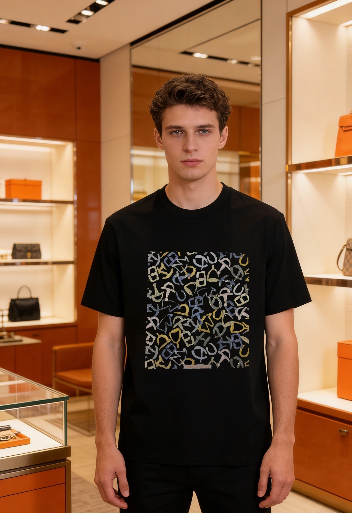 エルメス「Hermès」 クルーネックTシャツ 軽やかな着心地 春夏新作