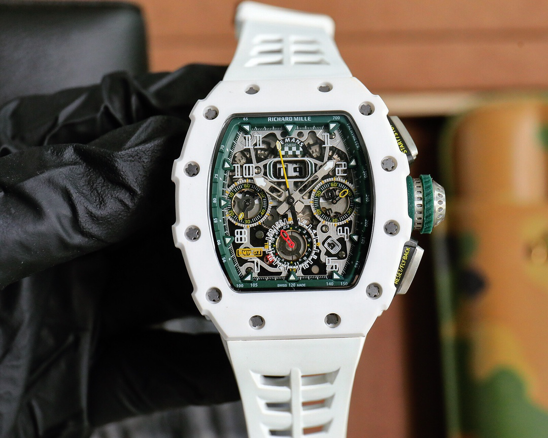 リシャール ミル「Richard Mille」シリーズ オートマティック クロノグラフ メンズ ウォッチ45MM