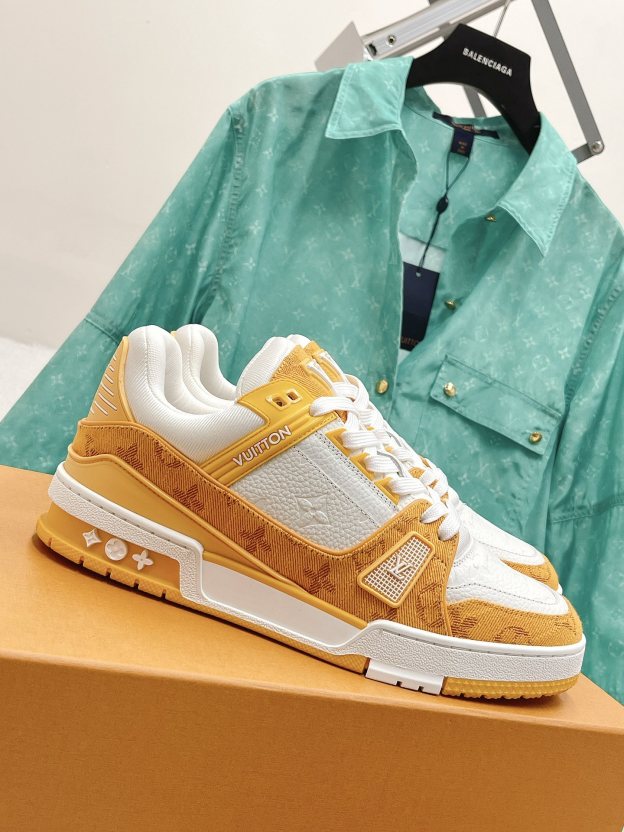 ルイ・ヴィトン「Louis Vuitton」LV トレイナー スニーカー