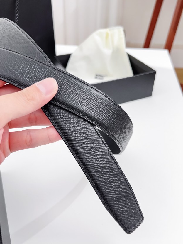 【厳選在庫】Montblanc ビジネスマン正装ベルト「全長約 100cm」