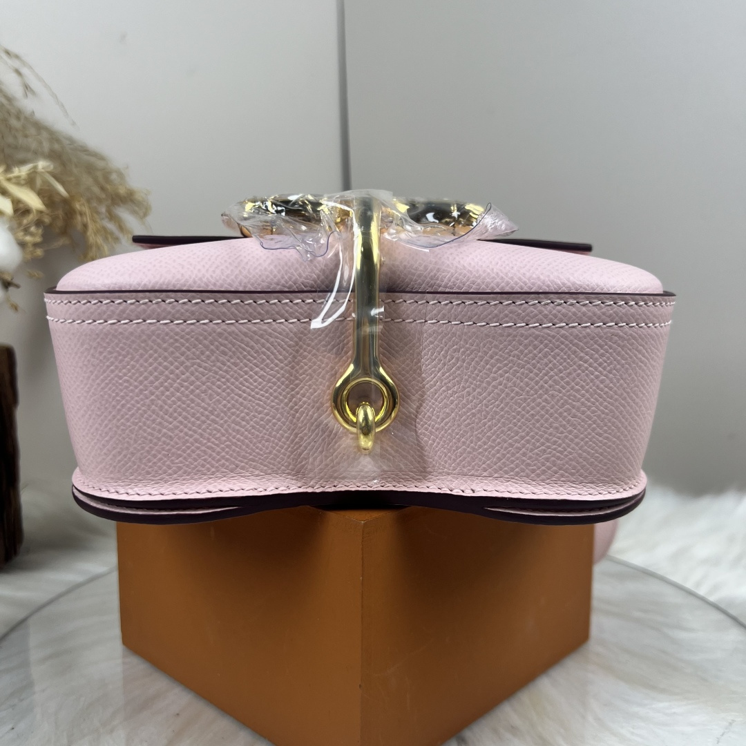 【厳選新入荷】エルメス Della Cavalleria Mini サドル金具クロスボディバッグ「乗馬モチーフ本革ショルダー」