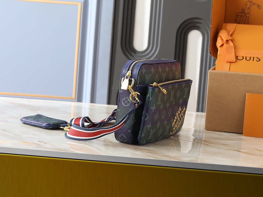 ルイ・ヴィトン「Louis Vuitton」新作 Trio メッセンジャーバッグ