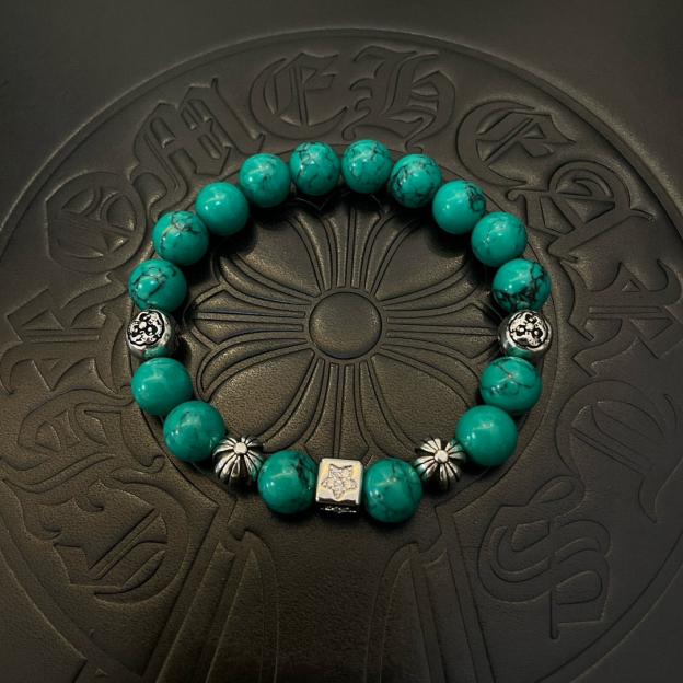 クロムハーツ「Chrome Hearts」ブレスレット - ヴィンテージ＆ロックテイスト ペア用