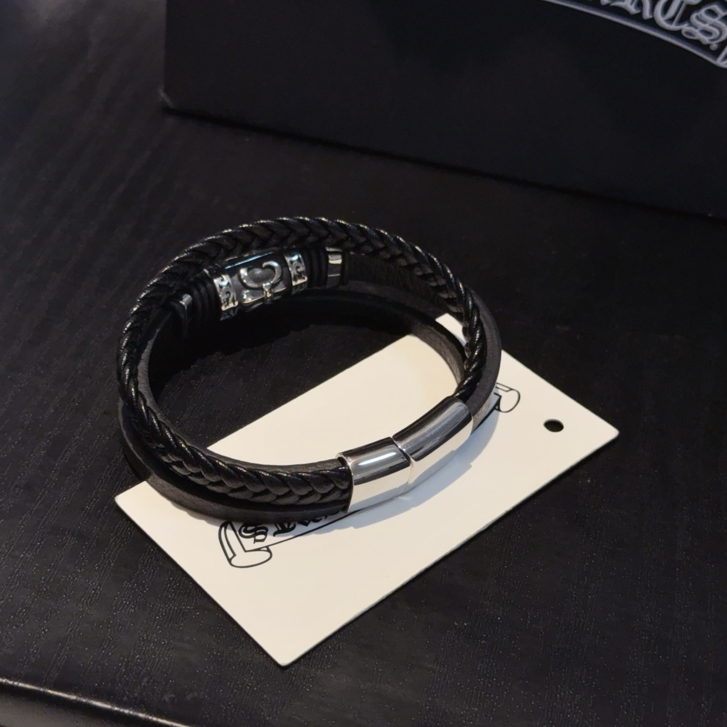 クロムハーツ「Chrome Hearts」ブレスレット - ヴィンテージ＆ロックテイスト ペア用