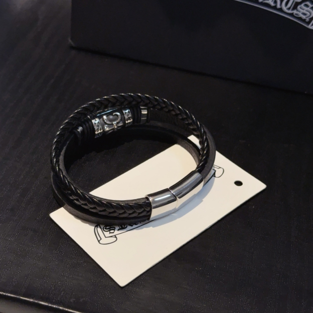 クロムハーツ「Chrome Hearts」ブレスレット - ヴィンテージ＆ロックテイスト ペア用