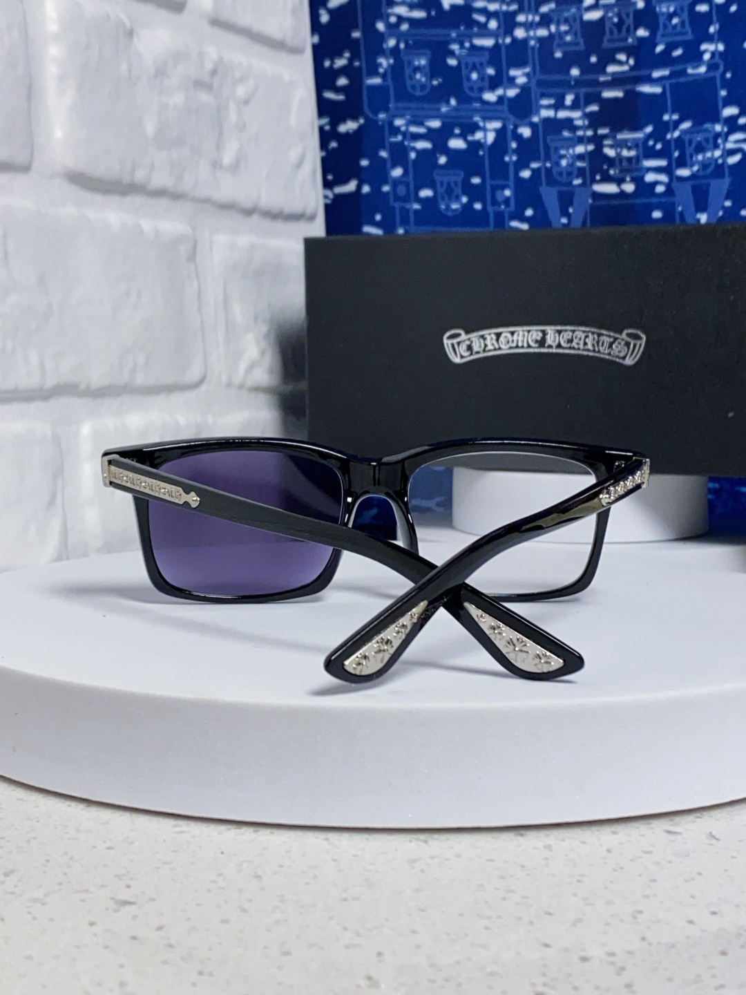 【希少新作】Chrome Hearts クロムハーツ ハードデザインサングラス「限定モデル」