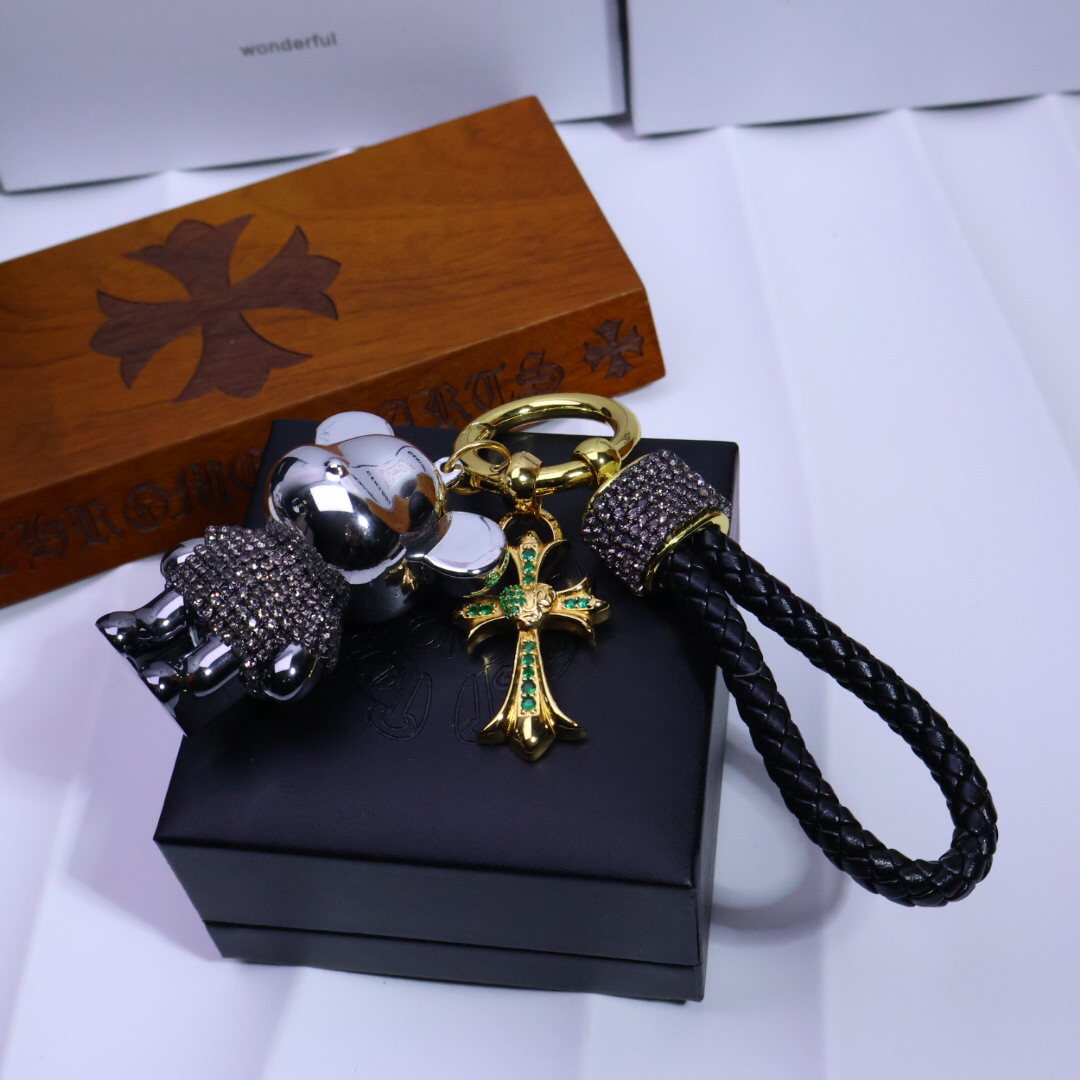 クロムハーツ「Chrome Hearts」キーホルダー＆バッグチャーム - トレンドシンボル