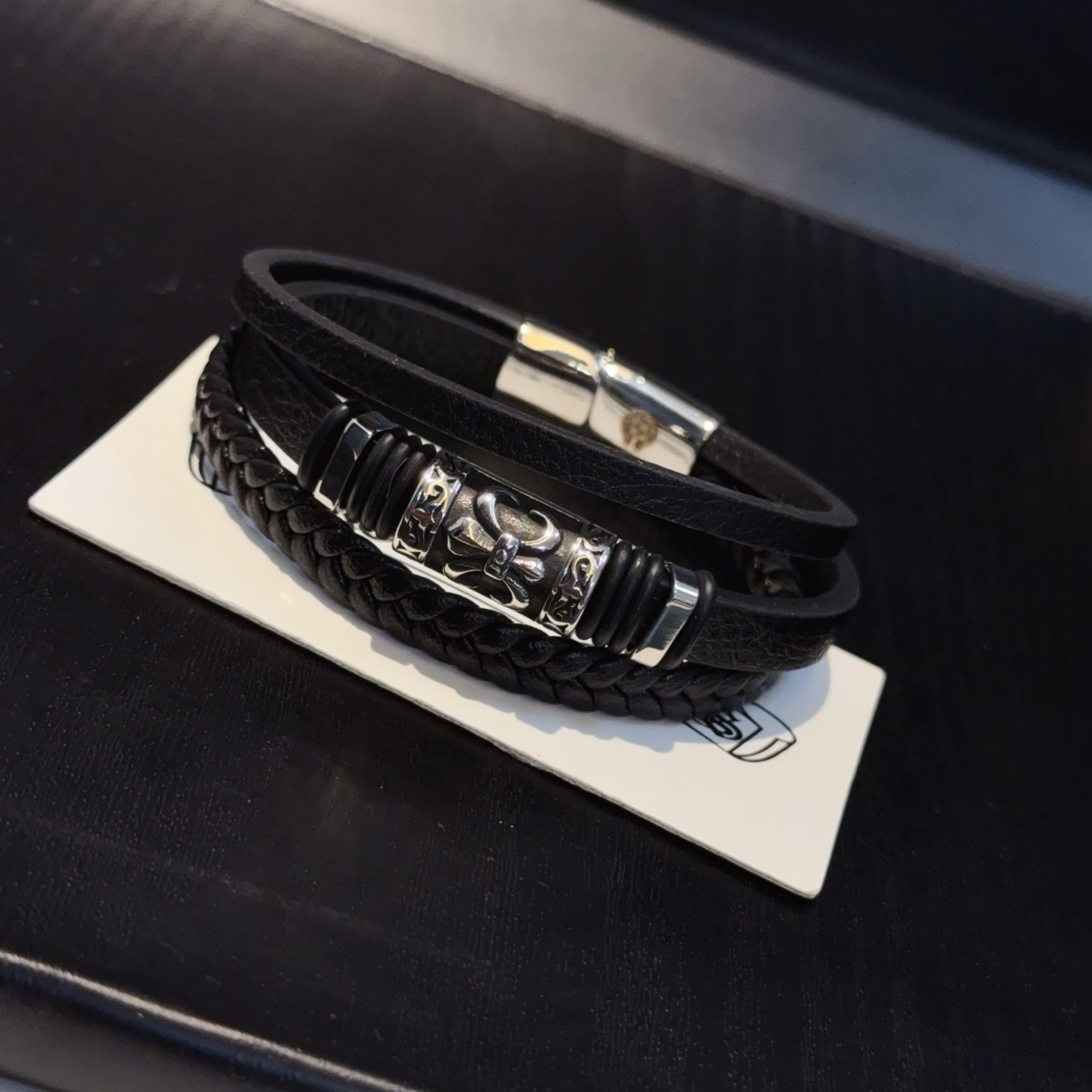 クロムハーツ「Chrome Hearts」ブレスレット - ヴィンテージ＆ロックテイスト ペア用