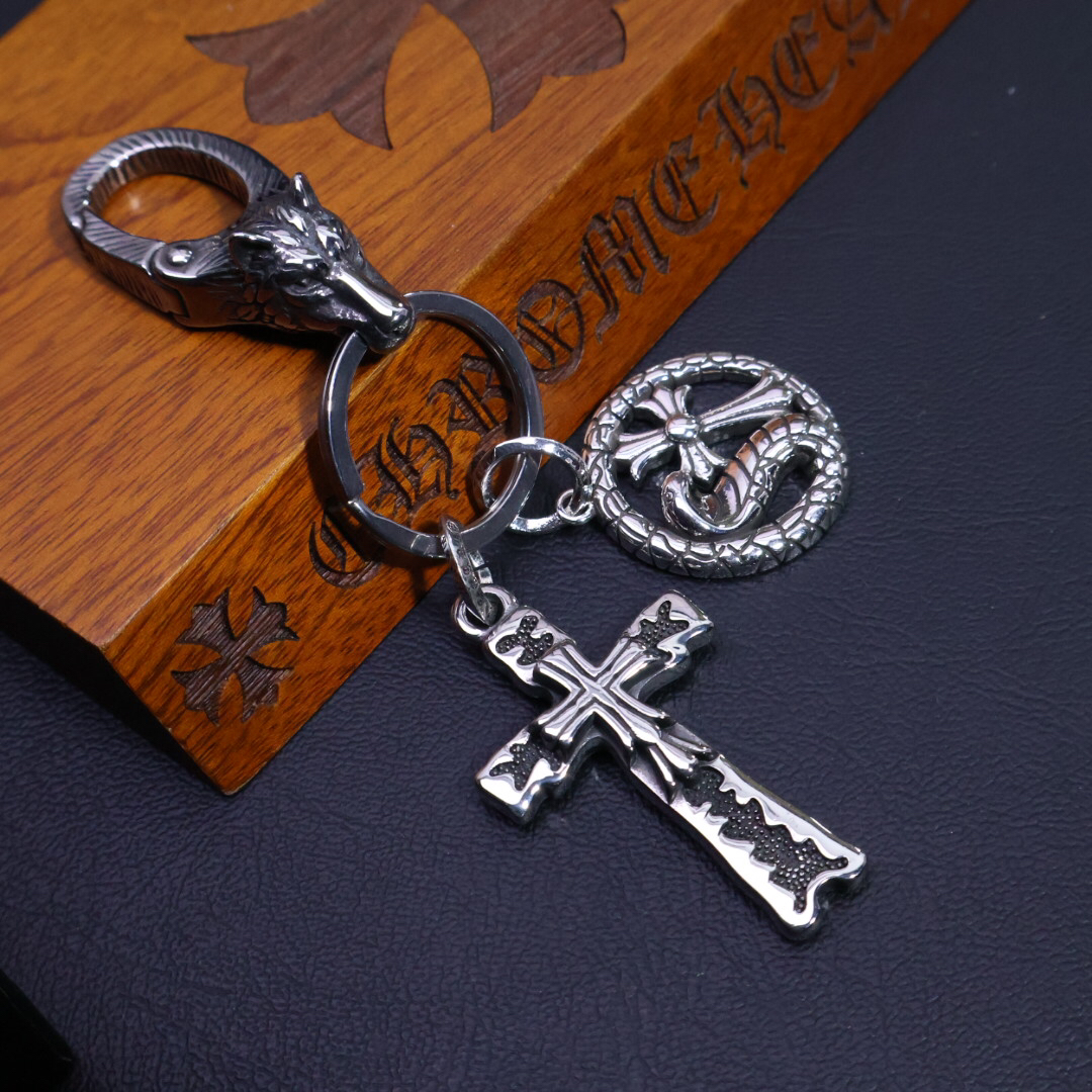 クロムハーツ「Chrome Hearts」キーホルダー＆バッグチャーム - トレンドシンボル