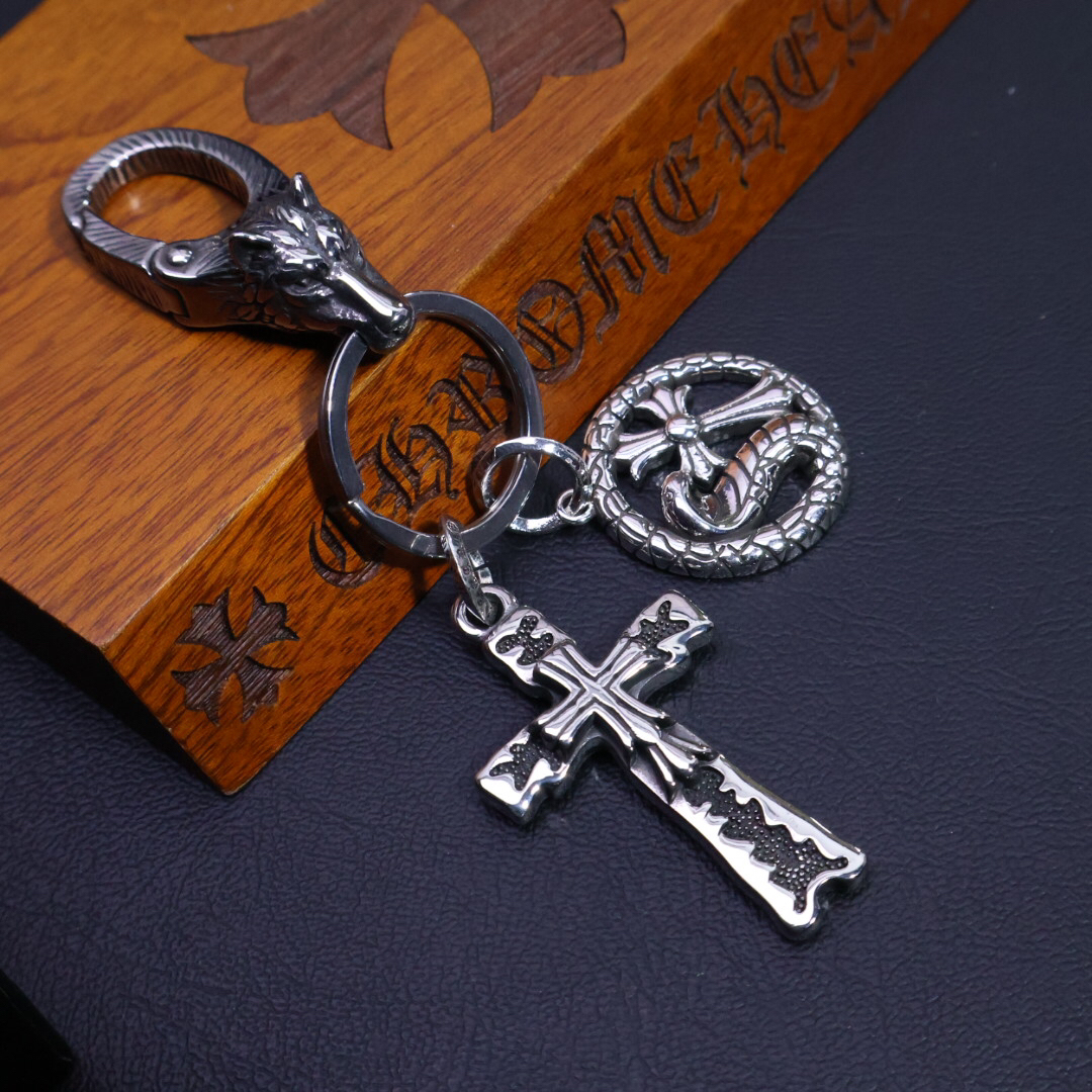 クロムハーツ「Chrome Hearts」キーホルダー＆バッグチャーム - トレンドシンボル