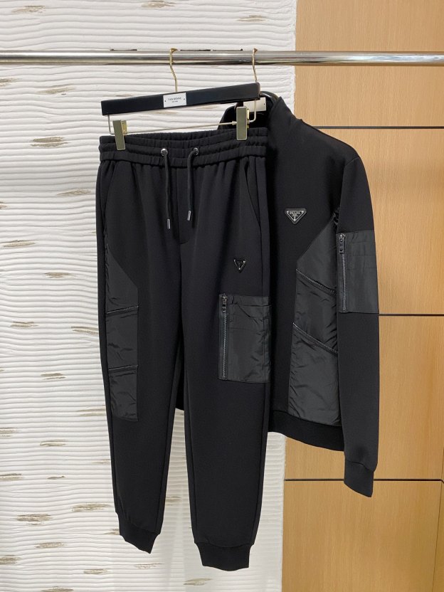 プラダ「Prada」メンズ  カジュアルスポーツセット