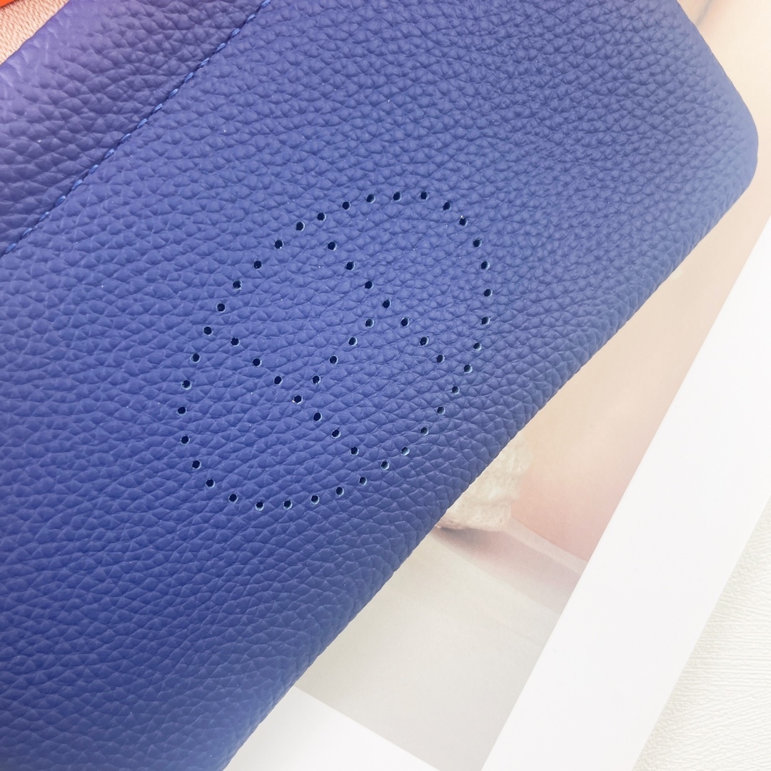 【厳選新入荷】エルメス Evelyne Zip Pouch イヴリンファスナーハンドポーチ「携帯小銭収納レザー小物」