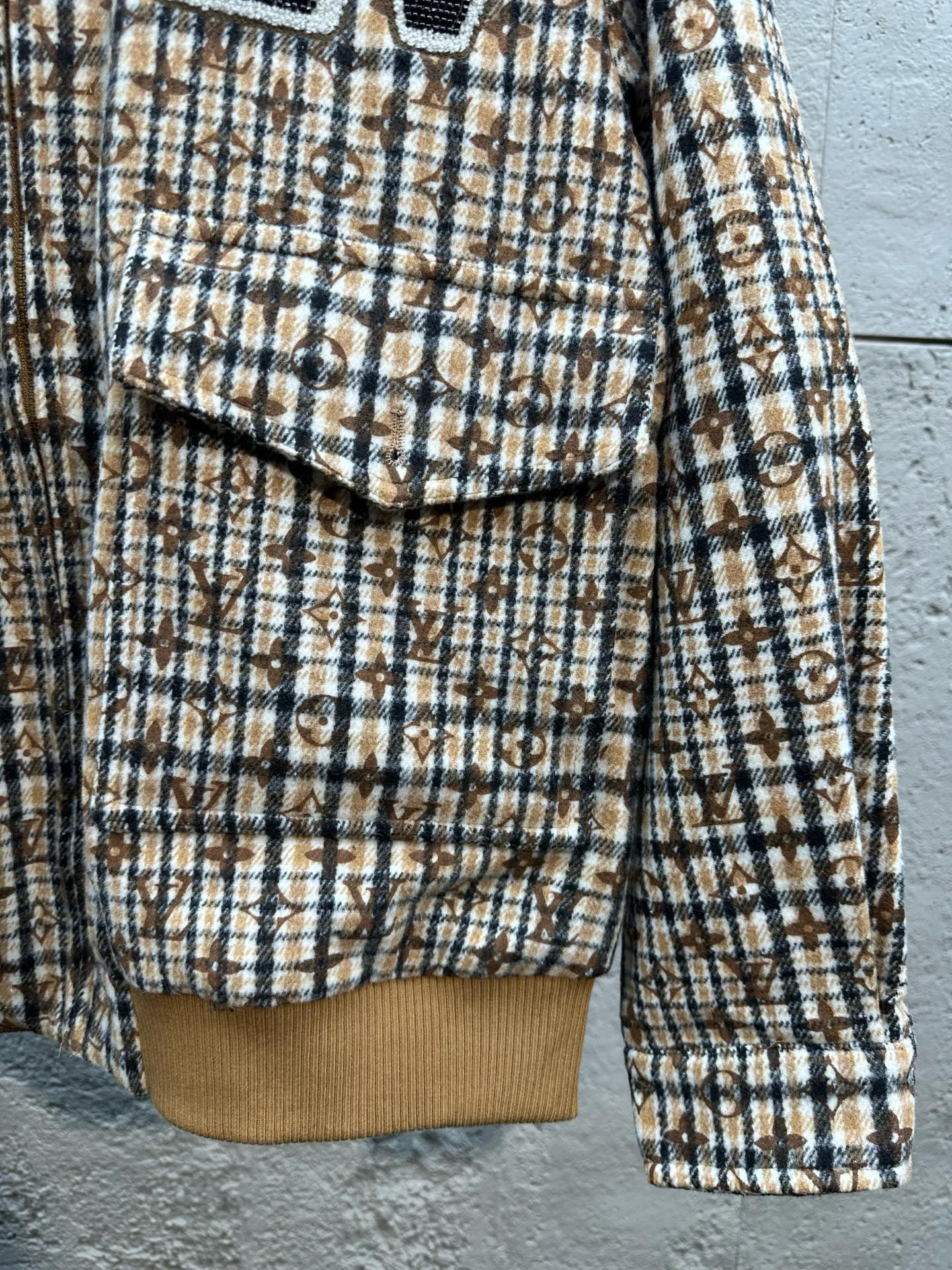 ルイ・ヴィトン「Louis Vuitton」モダンベースボールジャケット