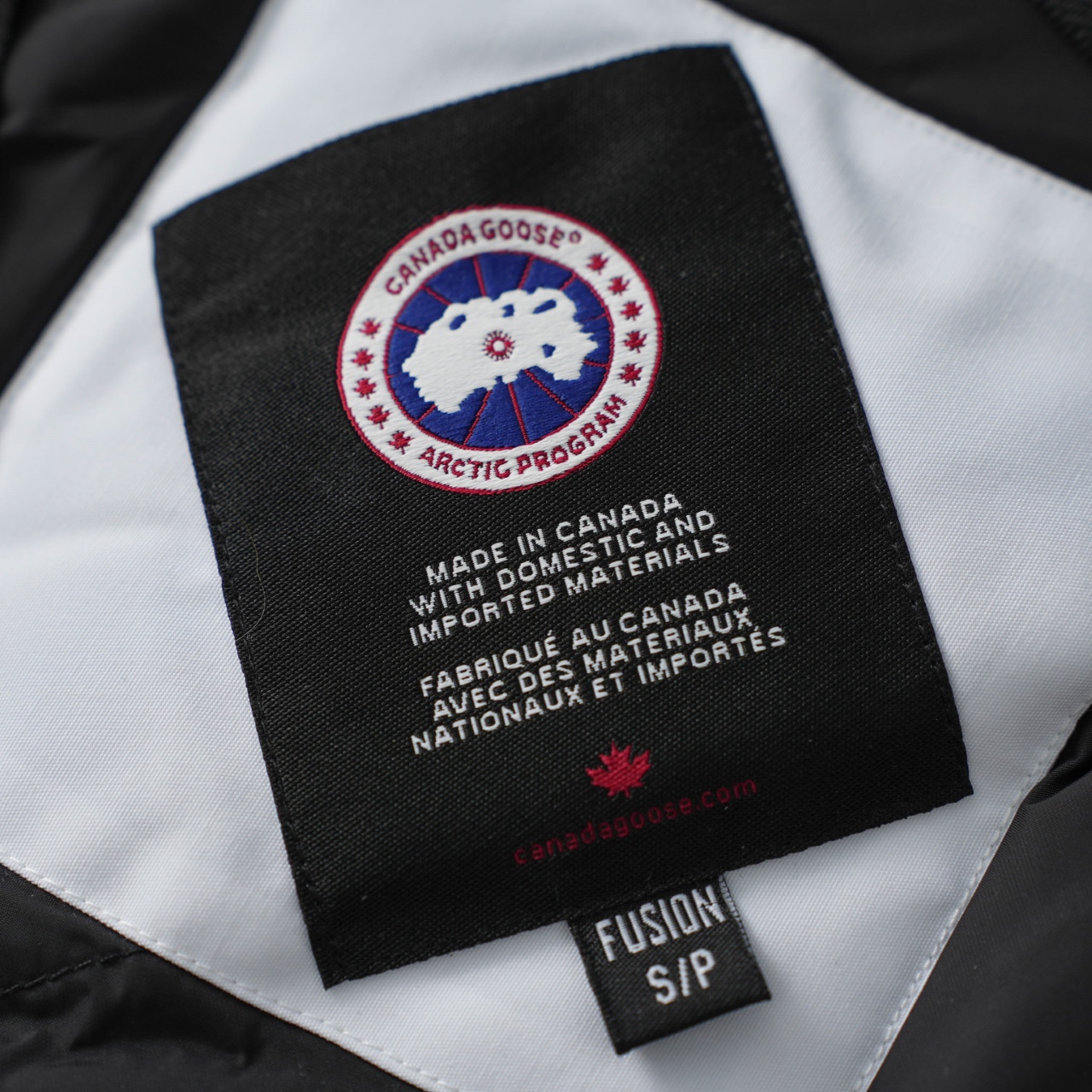 カナダグース フード付きファー付きダウンジャケット 男女兼用