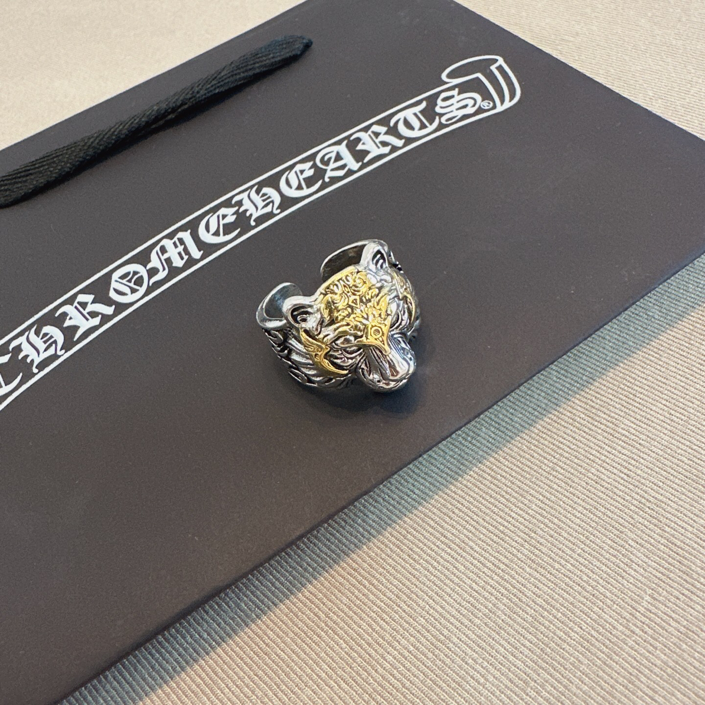 クロムハーツ「Chrome Hearts」クラシックヴィンテージ＆モダンリング - フリーサイズ