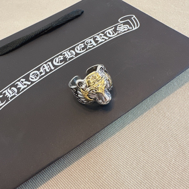 クロムハーツ「Chrome Hearts」クラシックヴィンテージ＆モダンリング - フリーサイズ