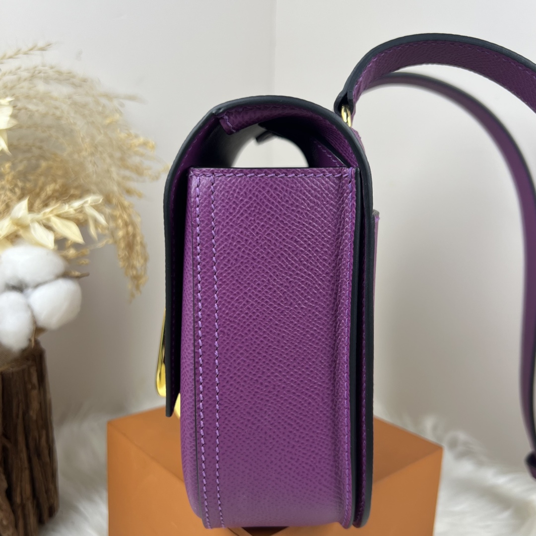 【厳選新入荷】エルメス Della Cavalleria Mini サドル金具クロスボディバッグ「乗馬モチーフ本革ショルダー」